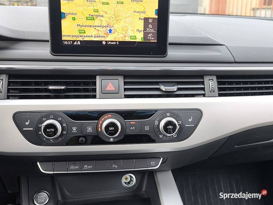 Audi A4 B9 20tdi Auomat 2019r 269 nawigacja Mława