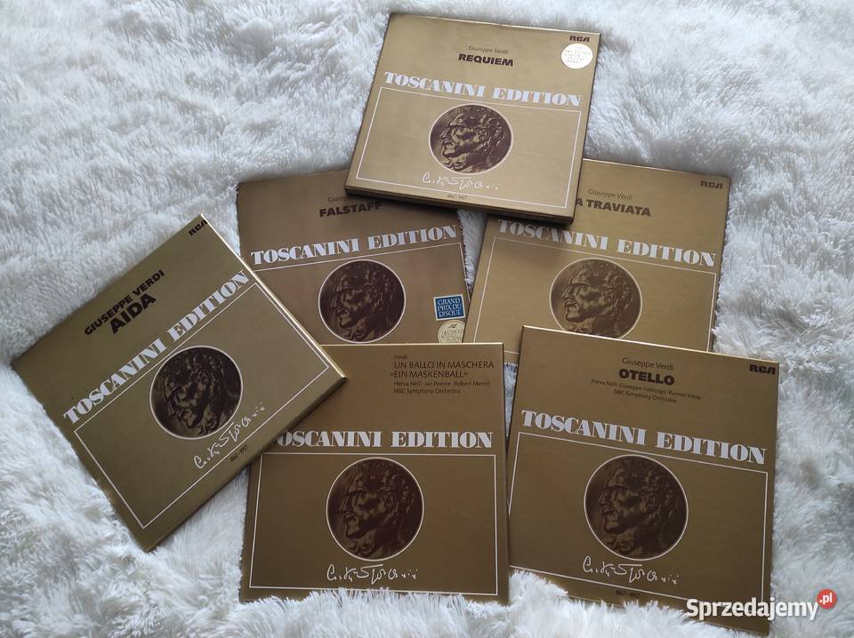 Kolekcja oper Verdiego BOX 6x3 LP Arturo płyta winylowa Gniezno sprzedam