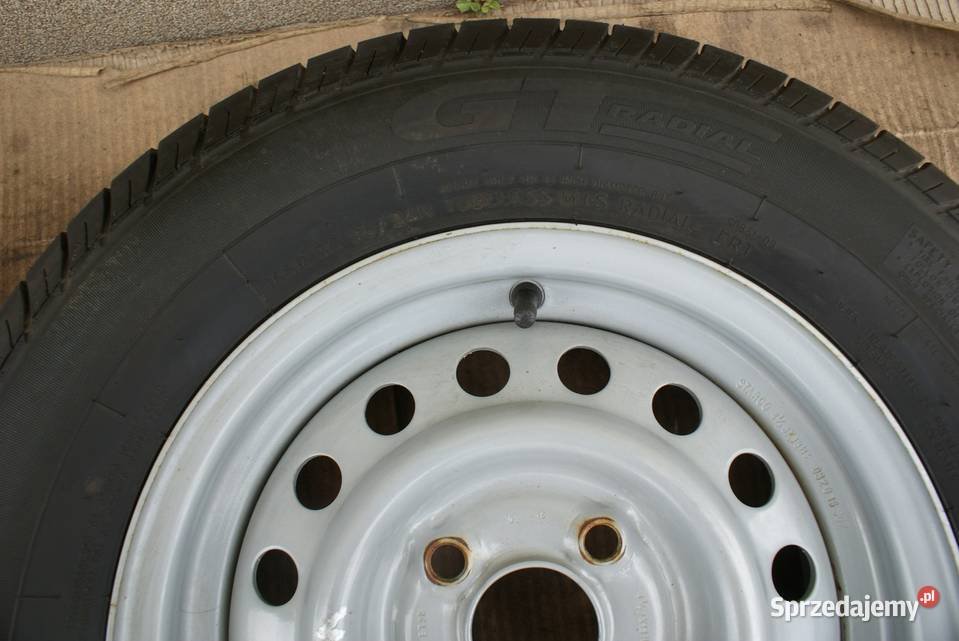 2 koła przyczepki nowe felgi 45Jx13 ET30 4x100 Nozdrzec sprzedam