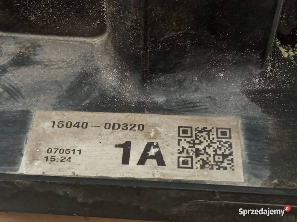 WENTYLATOR CHŁODNICY 16 B E15 160400D320