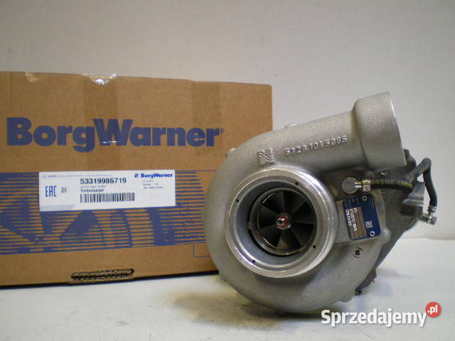 Nowa turbosprężarka BorgWarner KKK 53319986719 mazowieckie Siedlce sprzedam