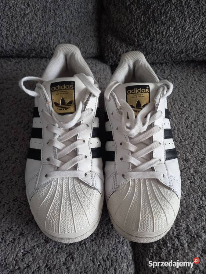 Buty adidas superstar białe sneakersy 36 23 225 225cm Chodzież