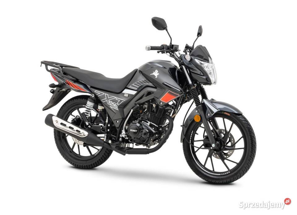 Dostawa Motocykl ROMET ZXT 125 cc Mocny Promocja Rok produkcji 2026 Romet Ciechanów