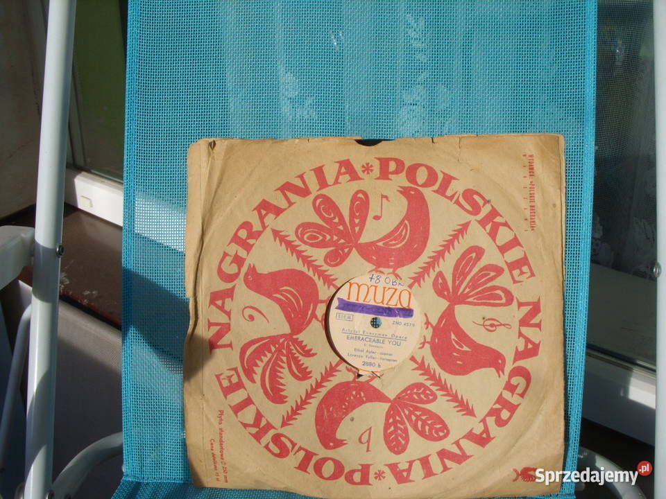 Plyta szeiakowa 10 78 obr MUZA