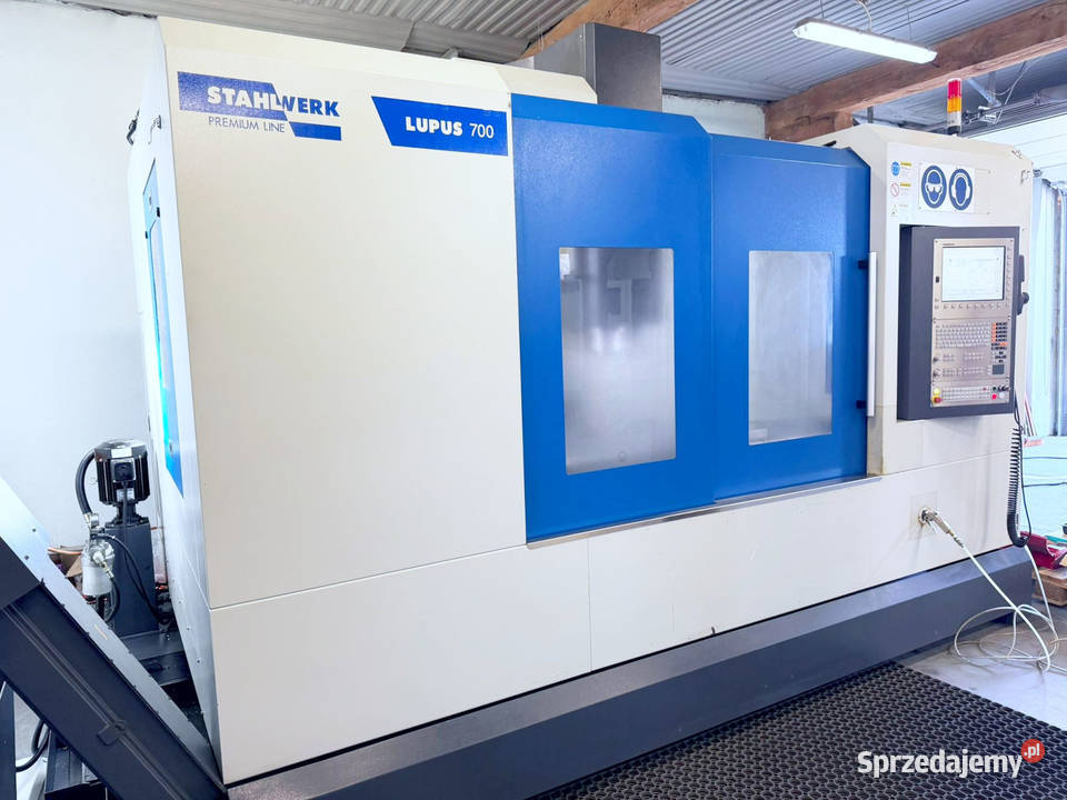 Frezarka CNC STAHLWERKKNUTH LUPUS 700 2016r Zabór