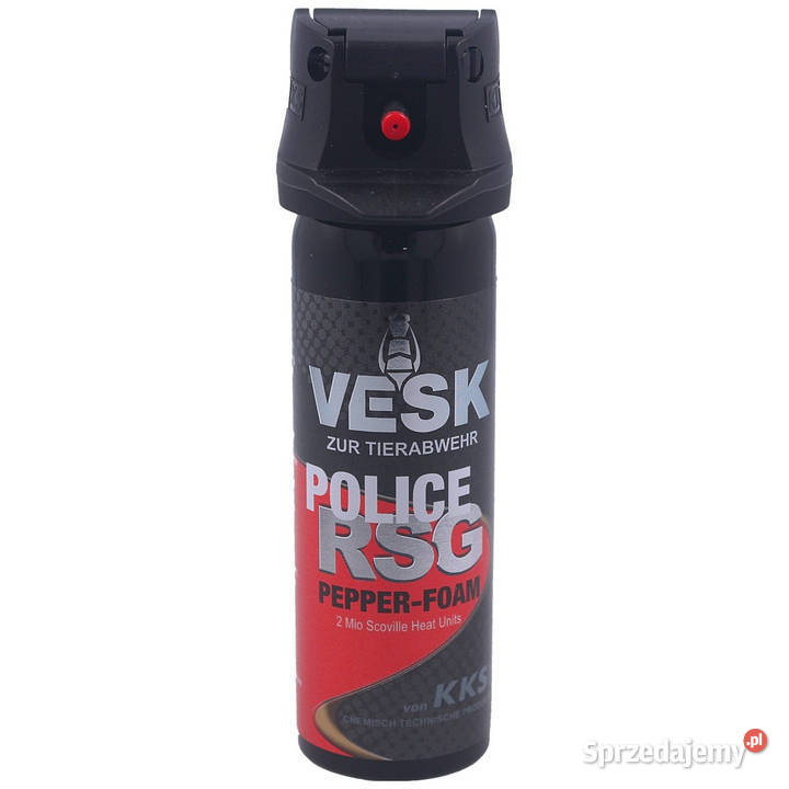Gaz pieprzowy KKS VESK RSG Police Foam 2mln SHU Maciejowice