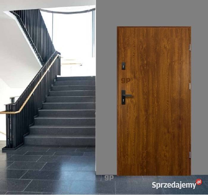 Drzwi do mieszkań domów gładkie tłoczone Radomsko sprzedam