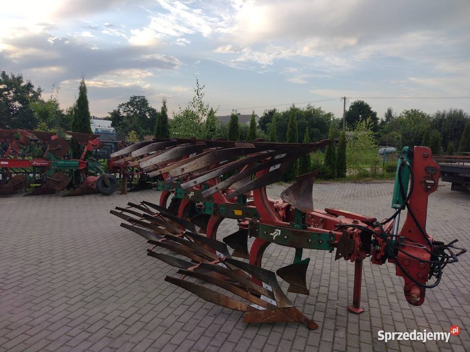 Pług 4skibowy obrotowy kverneland zabezpieczenia Sośno