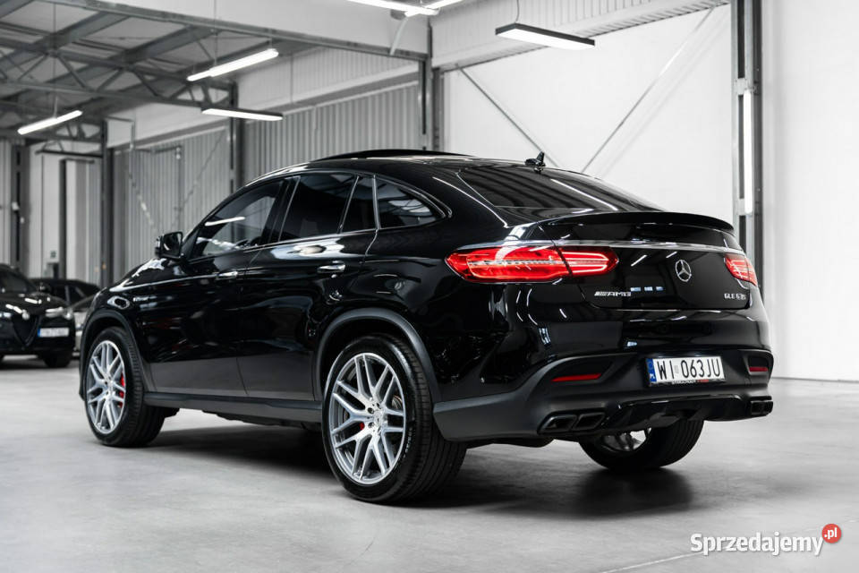 Mercedes GLE 63 AMG 63S Coupe 4Matic 55 V8 asystent pasa ruchu małopolskie Węgrzce sprzedam