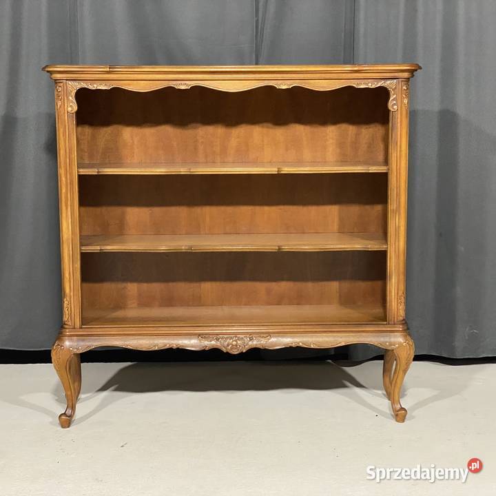 Regał w stylu ludwikowskim orzech Gryfice