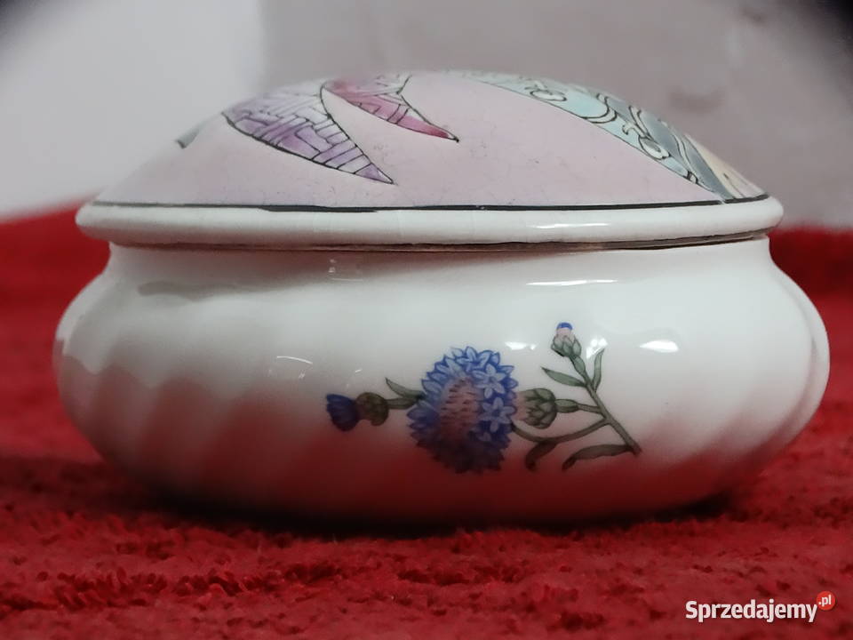 Porcelanowa puzderka AYNSLEY Wild Tudor Fine Biłgoraj