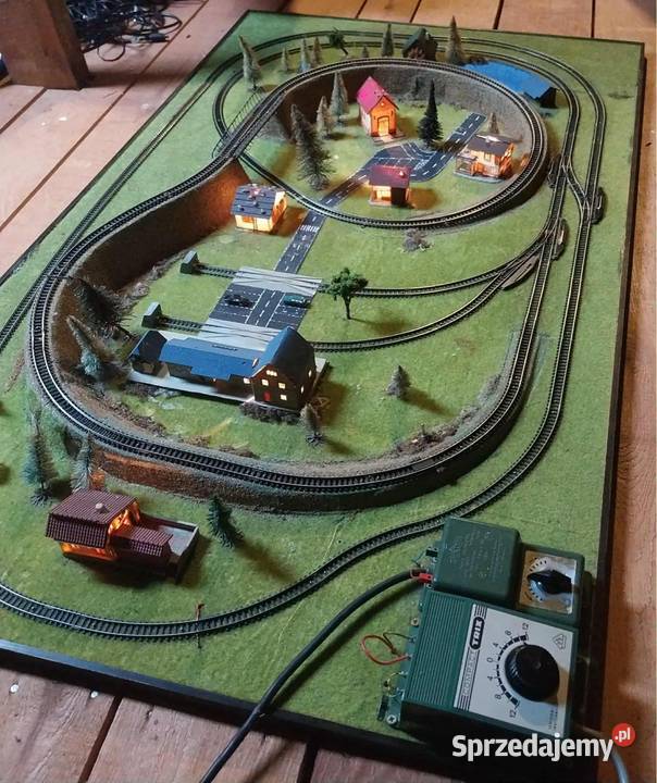 Makieta kolejkowa w skali N Łódź sprzedam