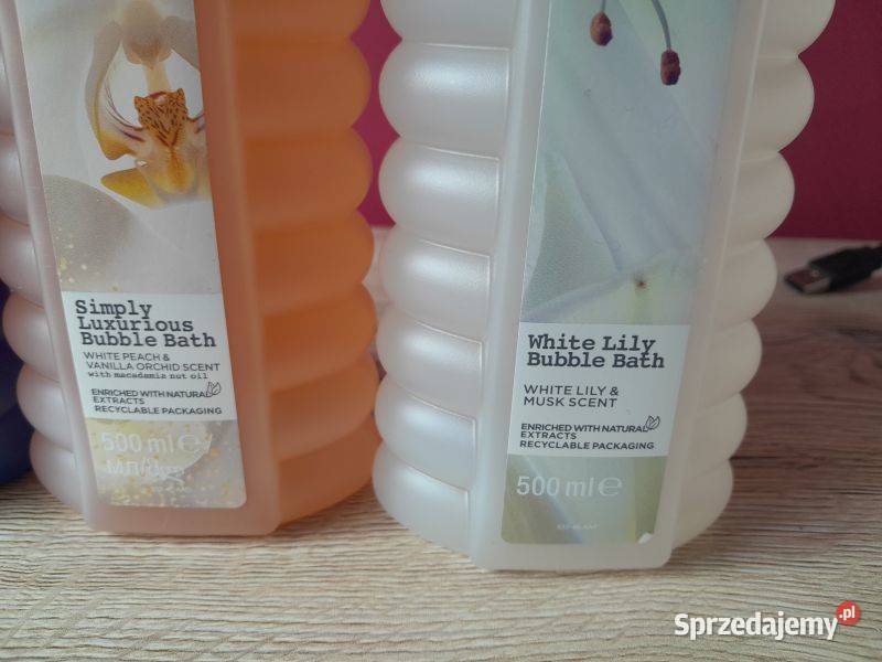 Zestaw 3 sztuk płynów do kąpieli 500ml Siewierz