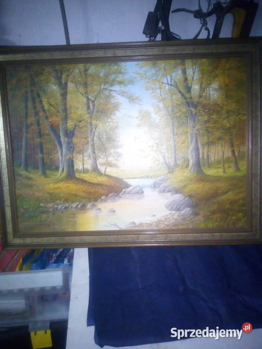 obrazy 2 sztuki zamiana prl Twardogóra