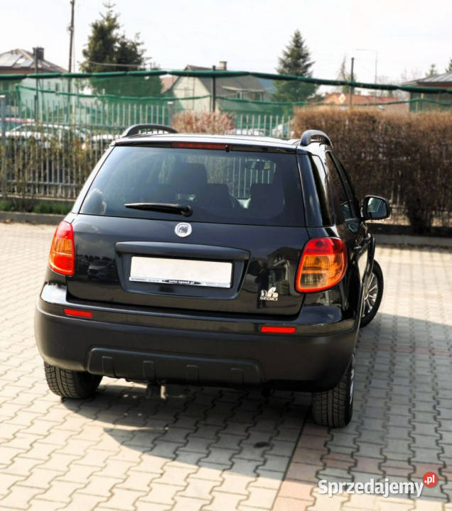 Fiat Sedici Klima Hak 4 x 4 GAZ Włoch wspomaganie kierownicy Nowy Sącz