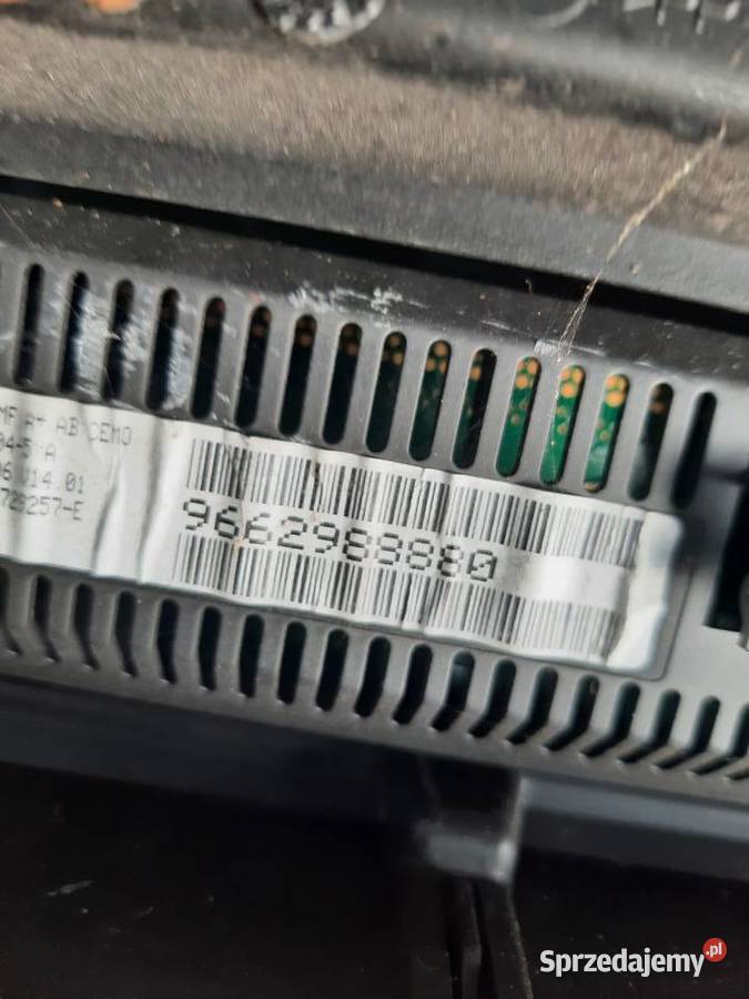 CITROEN C4 I wyświetlacz ramka 9662988880 łódzkie