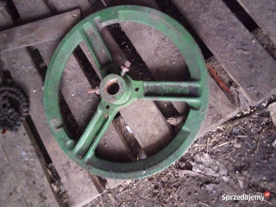 Koło pasowe wału wytrząsaczy separatora John Wólki