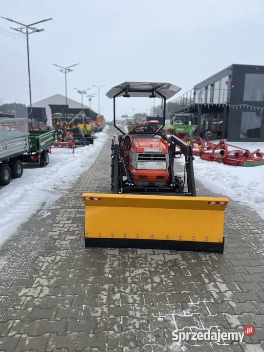 Mini Traktorek KUBOTA GL23 z TURem i łyżką pług Trojanów