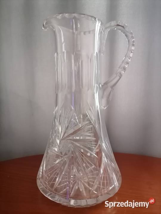 Dzban Kryształowy 29 PRL Porcelana i szkło Wałbrzych
