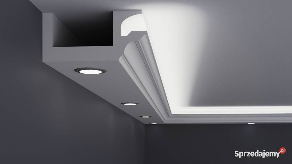 Gzyms halogenowy LED sztukateria wewnętrzne Warszawa sprzedam