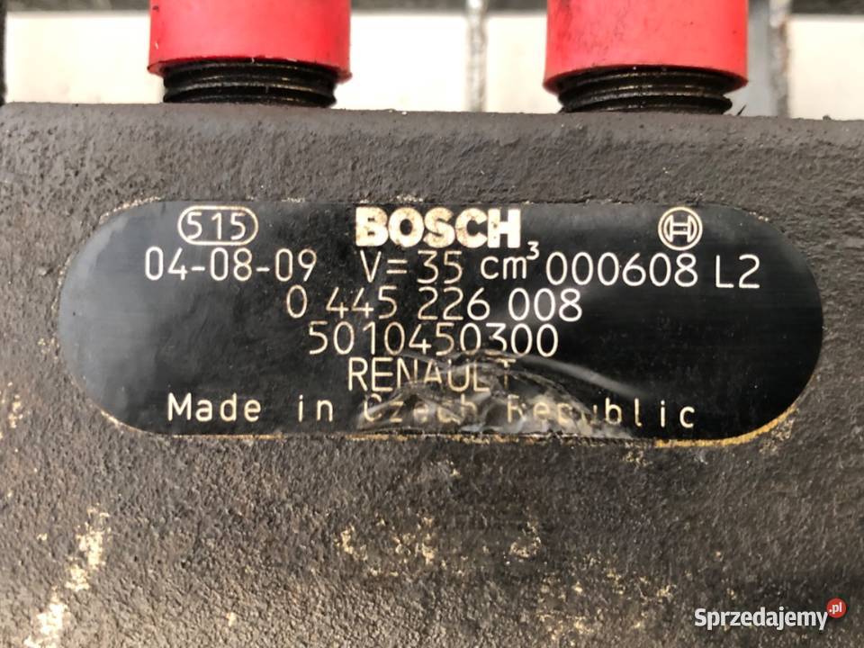 LISTWA WTRYSKOWA RENAULT TRUCKS MIDLUM