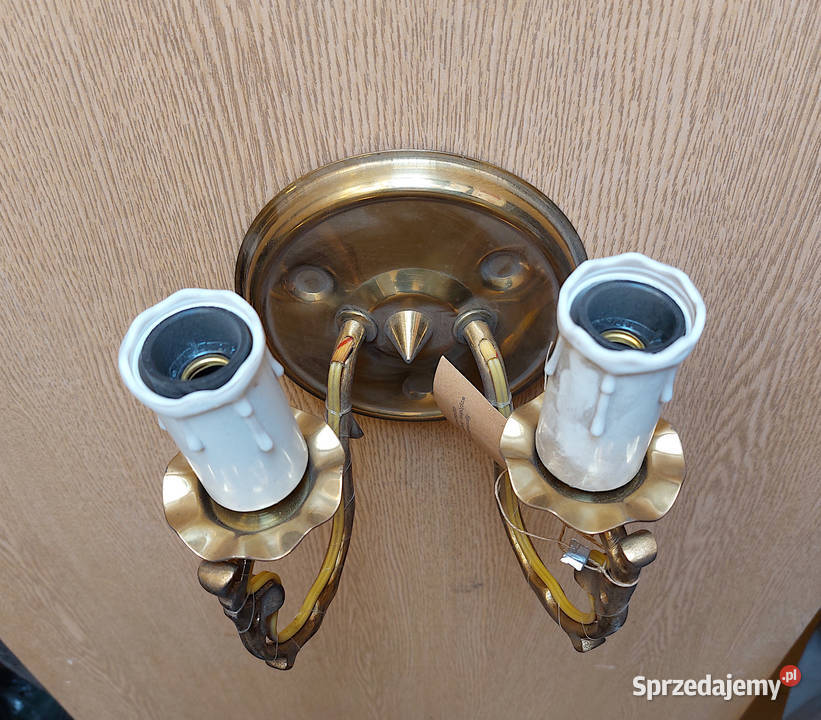 Kinkiet mosiężny Dąbrowa Górnicza