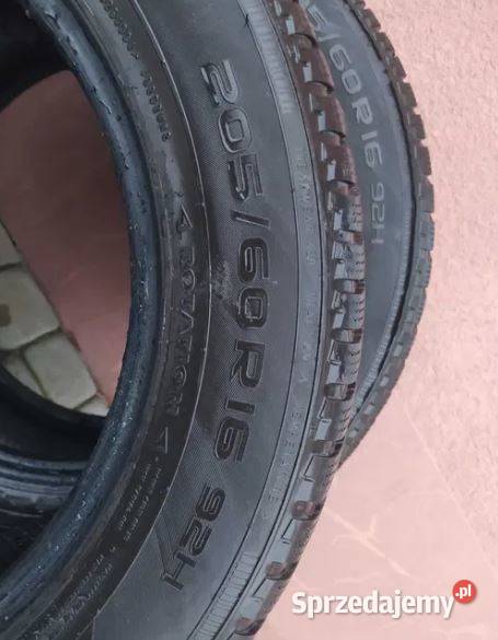 Opony zimowe 205 60 R16 Nokian WR D3 92H 4 podkarpackie Dubiecko