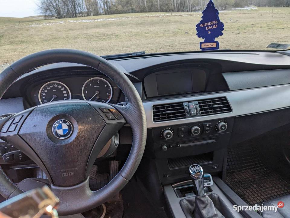 Sprzedam Bmw e60 530D 217 z 2004r uszkodzony Mrągowo