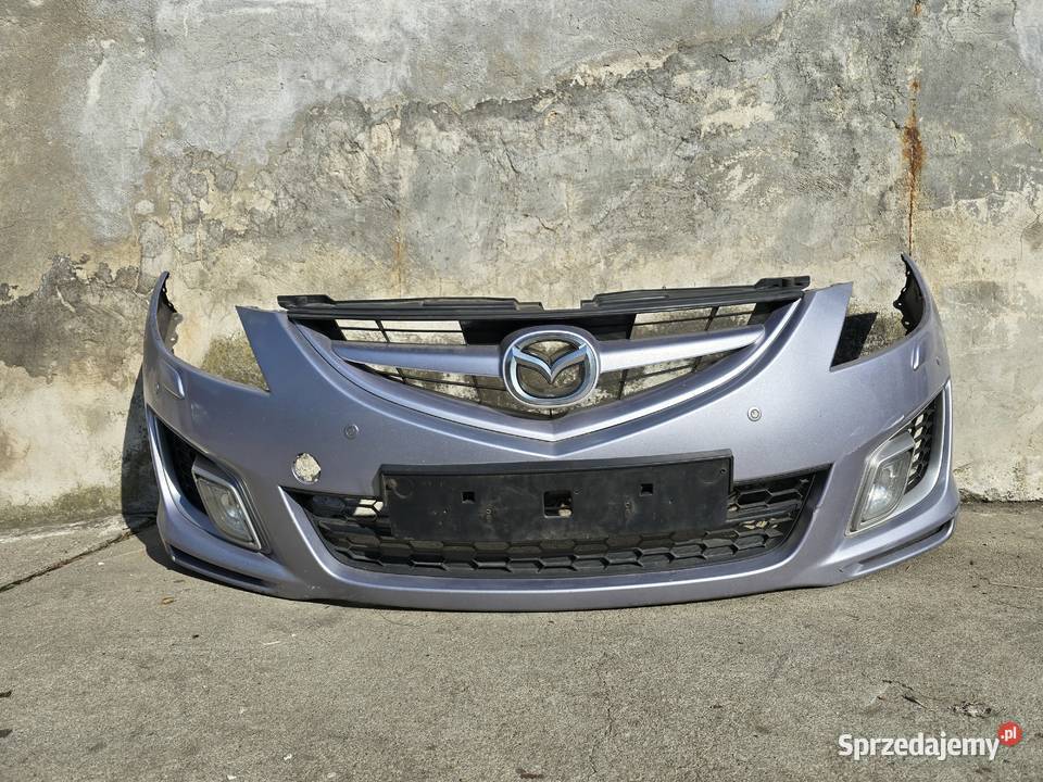 Mazda 6 GH zderzak przód przedni PDC halogeny dolnośląskie Legnica