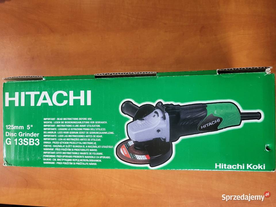 Szlifierka kątowa Hitachi G13SB3 1300W Pozostałe Orle sprzedam