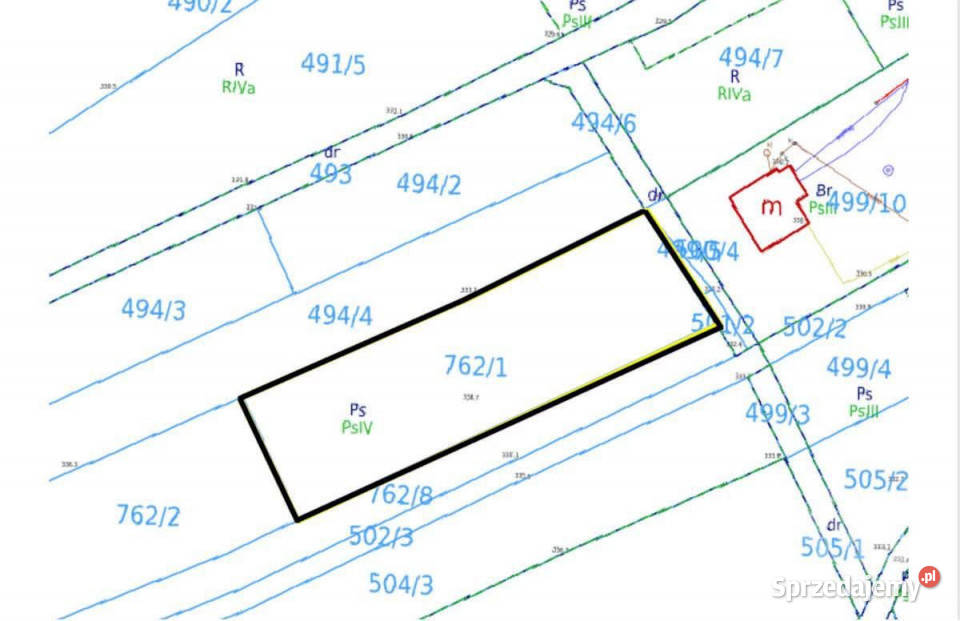 Działka Zahutyń 1500m2