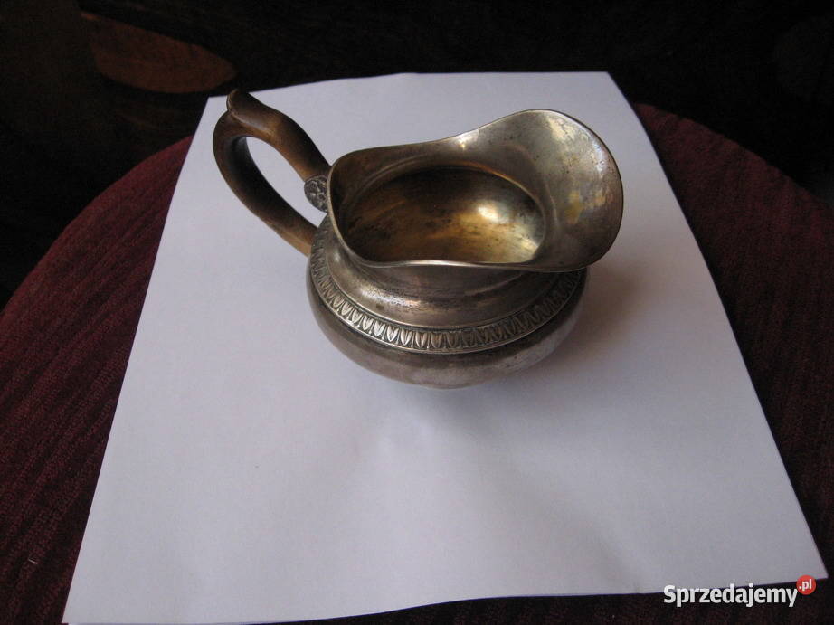 Mlecznik XIX w srebro próba 12 łutowa wielkopolskie