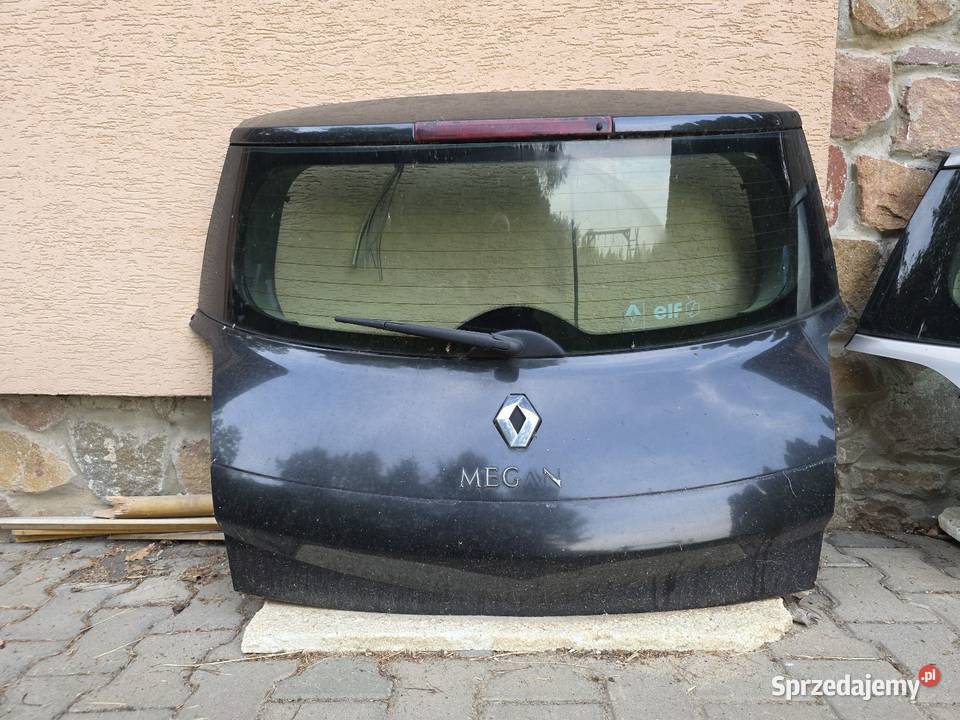 Klapa tylna Renault Megane różne kolory Grajów