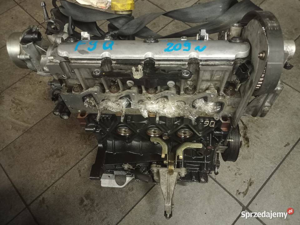 Silnik Renault 19 DCI 130 F9Q 2009r Suchedniów