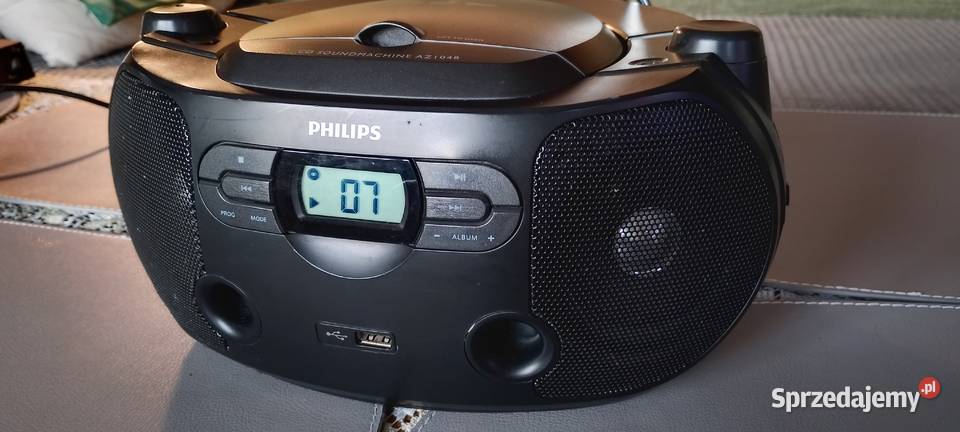 Boombox Philips USBCDRadio Stan Super Dźwięk Bas kujawsko-pomorskie Wąbrzeźno sprzedam