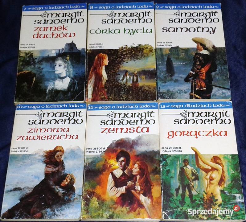 Saga o Ludziach Lodu 44 części Margit Sandemo Chełm