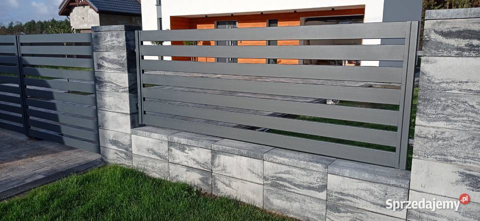 Ogrodzenie płoty panelowe palisadowe nowoczesne Ogrodzenia i bramy Poznań