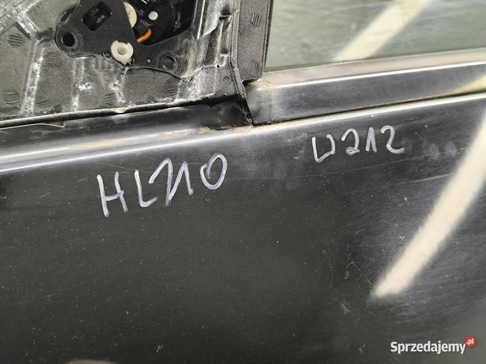 DRZWI LEWY PRZÓD KOMPLETNE EKLASA W212