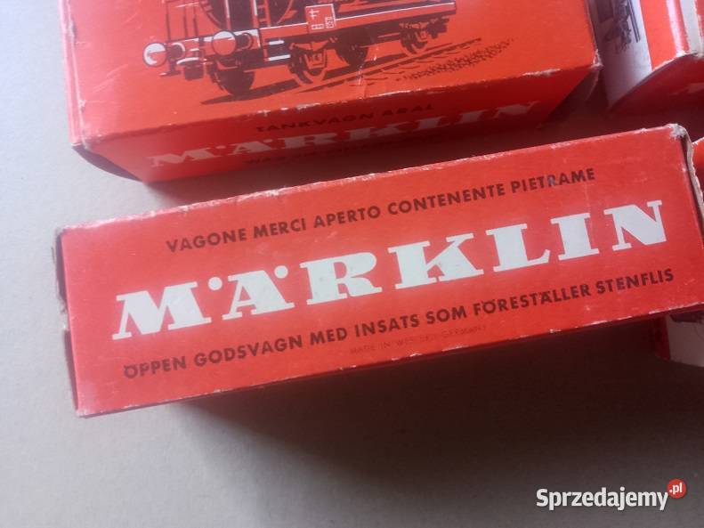 Marklin wagoniki kolejowe Milejewo