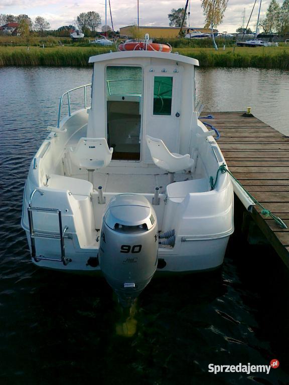 Cortina 500 Pilothouse Honda 90 wózek Inne pojazdy i łodzie Darłowo