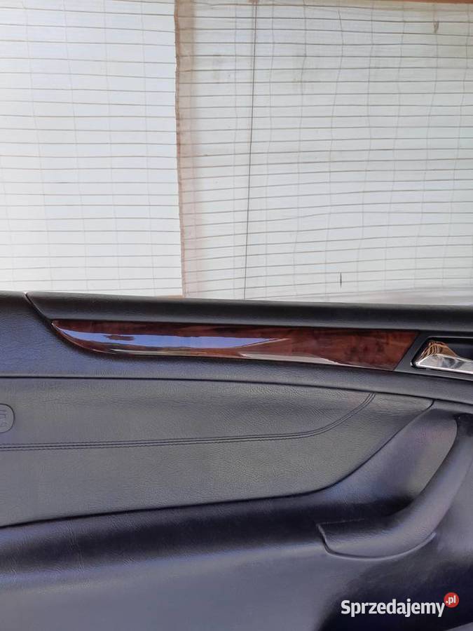 Mercedes CLK W208 boczek lewy skóra czarny osobowe Gdańsk