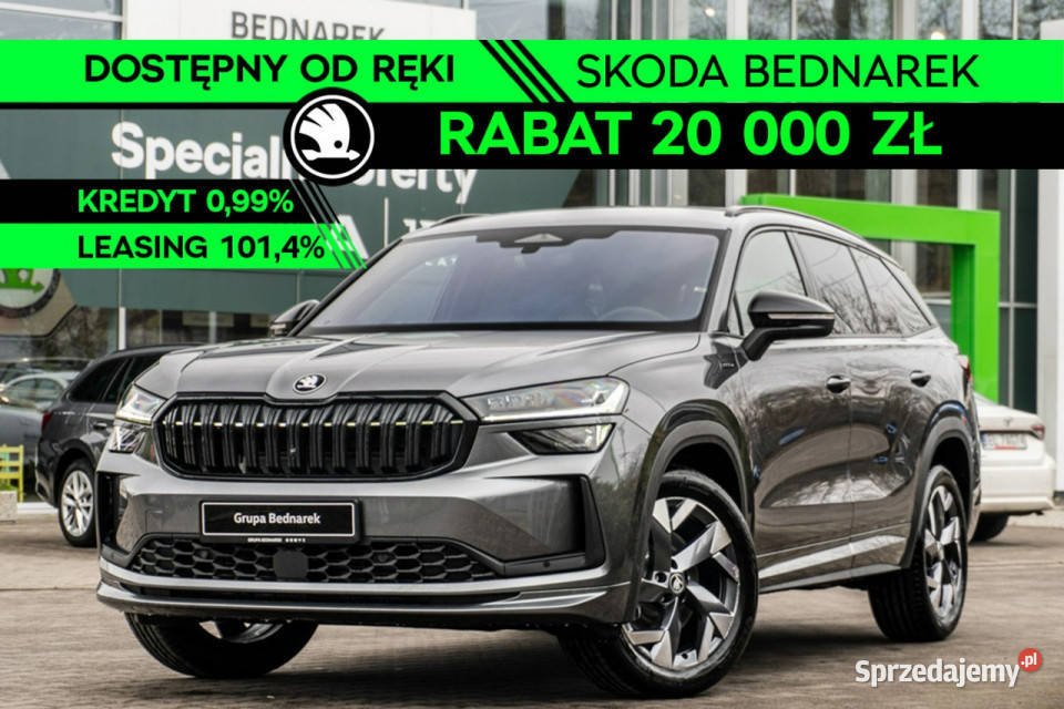 koda Kodiaq Sportline 20 TDI 193 DSG 4x4 system Start-Stop Łódź