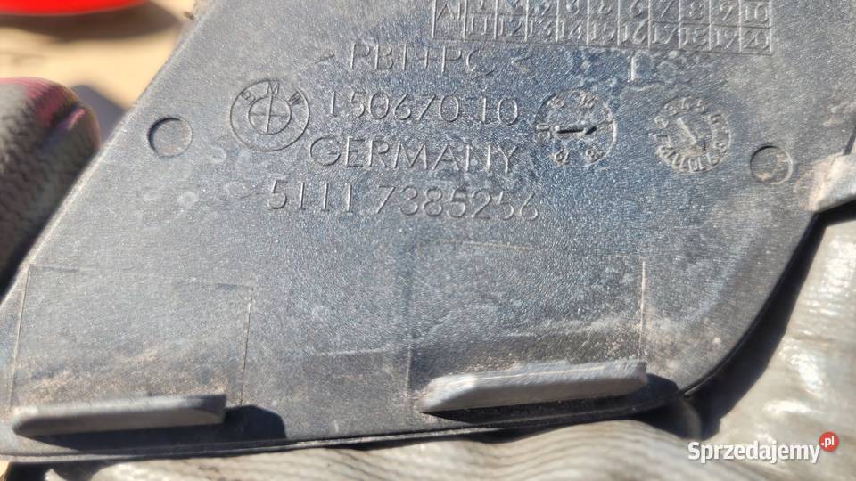 BMW G30 G31 1719 ZAŚLEPKA HAKA HAK ZDERZAK PRZÓD śląskie Ruda Śląska
