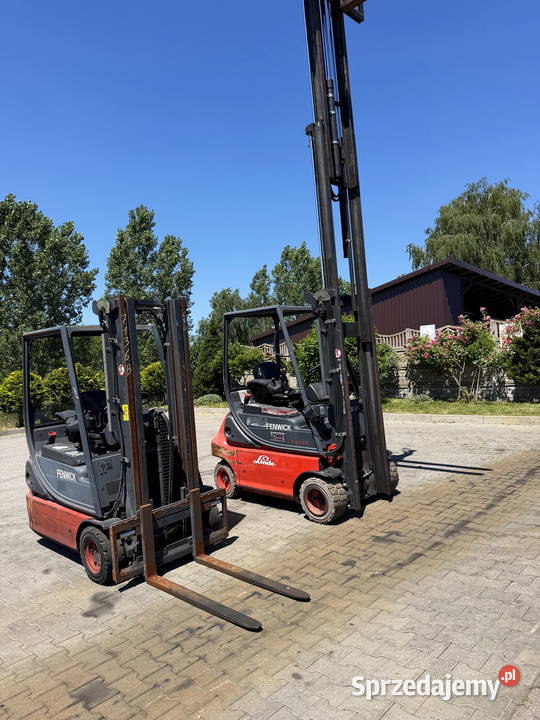 wózek widłowy elektryczny LINDE 20P Triplex 470m Linde łódzkie