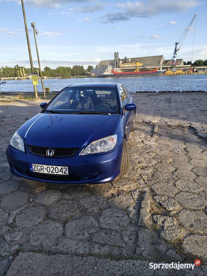 Honda Civic 7 generacji wersja coupe plus Gaz Szczecin