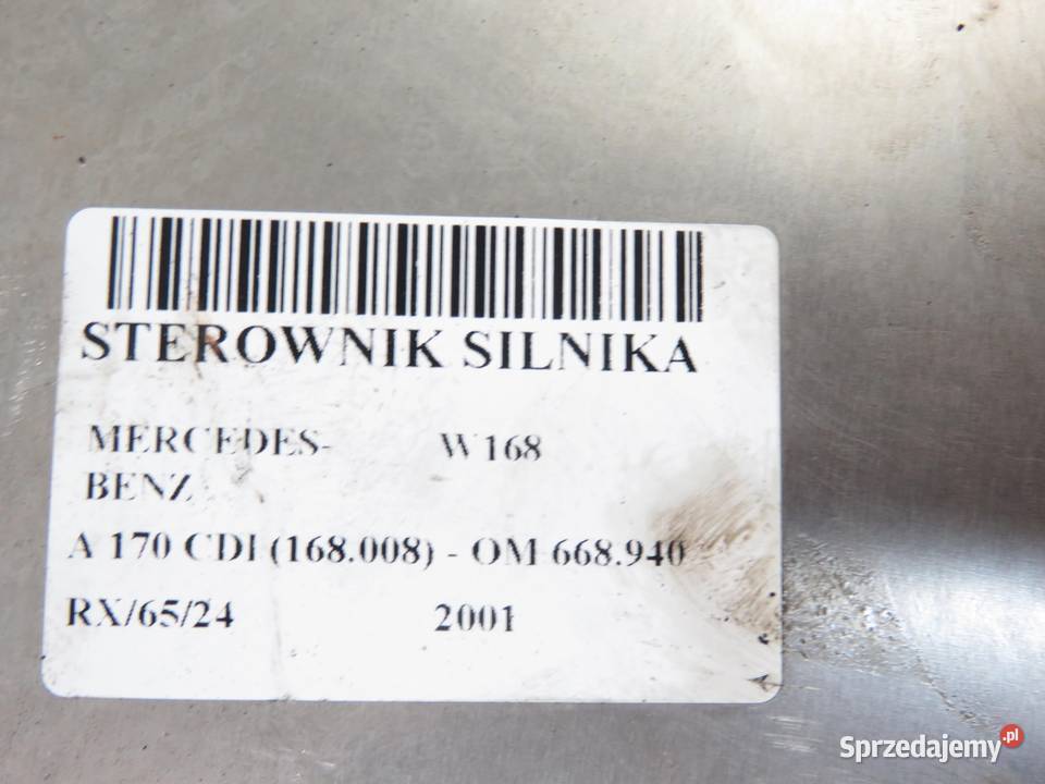 STEROWNIK MERCEDESBENZ W168 17 CDI A0285451932