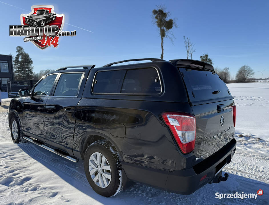 Zabudowa paki Hardtop CarryBoySzyby przesuwne Pasłęk