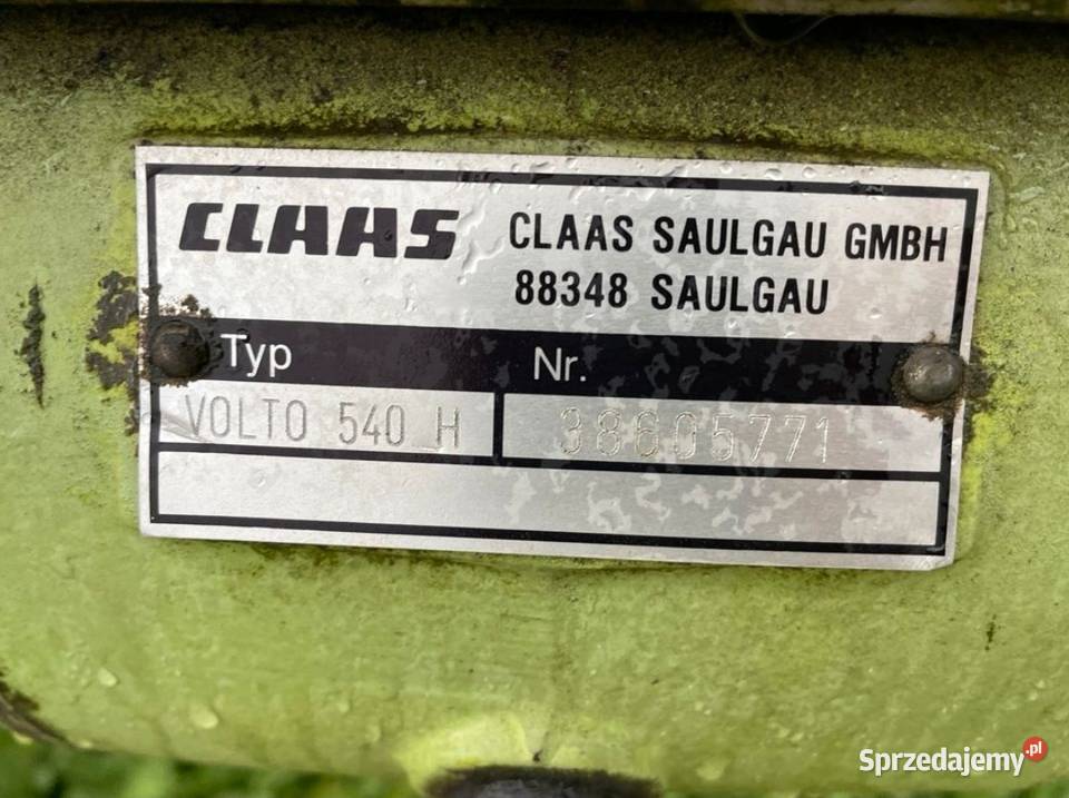 Przetrząsarka Claas volto 540 Lipnik