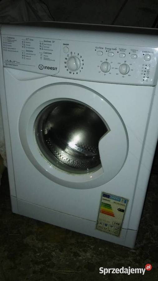 Pralka Indesid 5 wolnostojące warmińsko-mazurskie Nowe Miasto Lubawskie