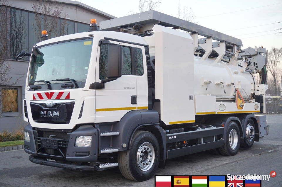 MAN TGM 26340 Zabudowa WUKO Rivard 118m3 120 oś Specjalne Kraków